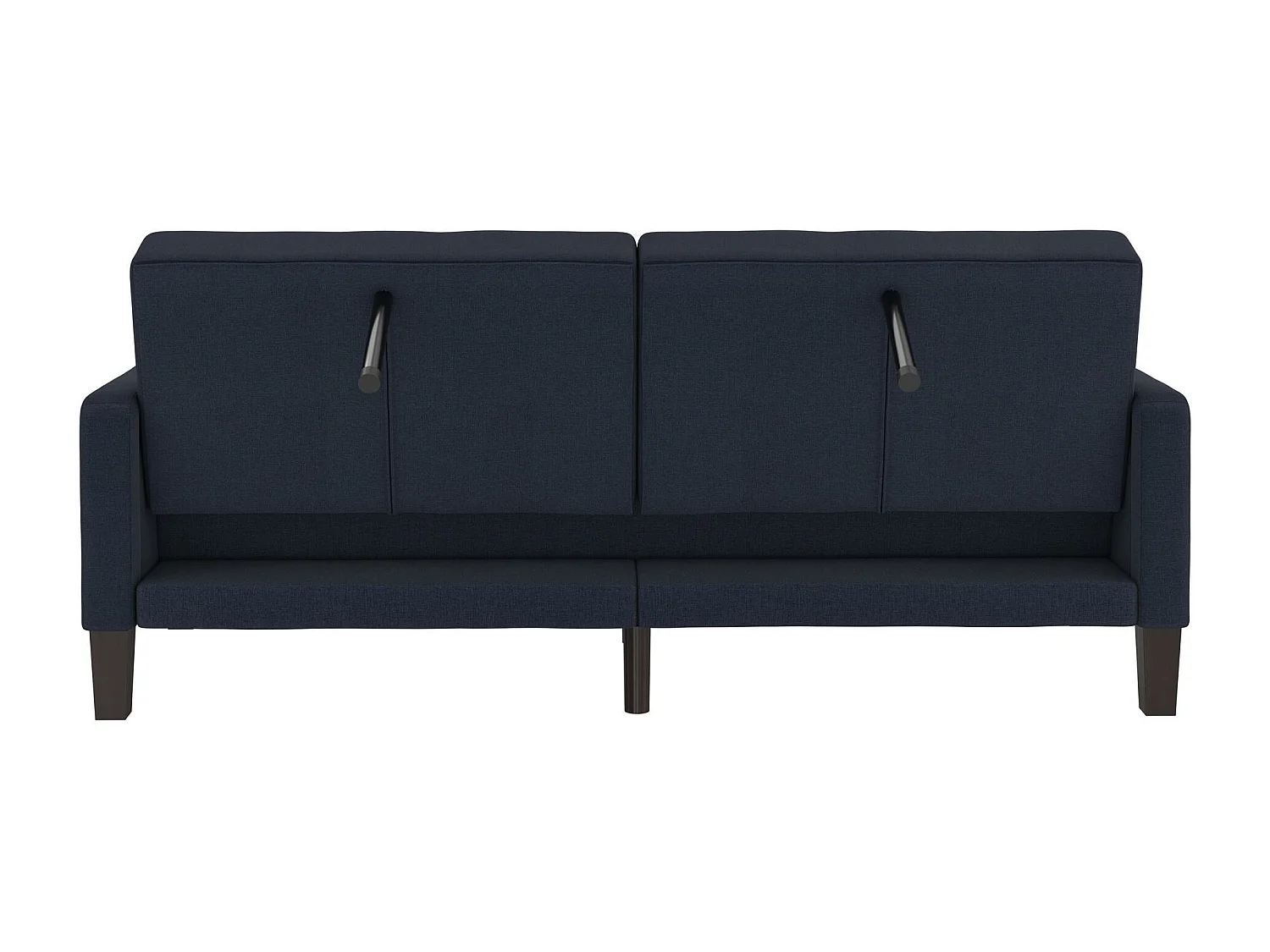 Porter | Canapé lit 3 places en lin bleu marine