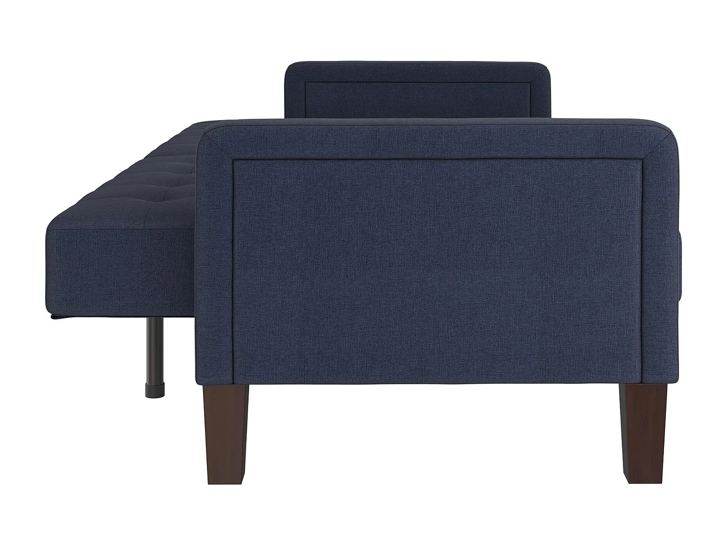 Porter | Canapé lit 3 places en lin bleu marine