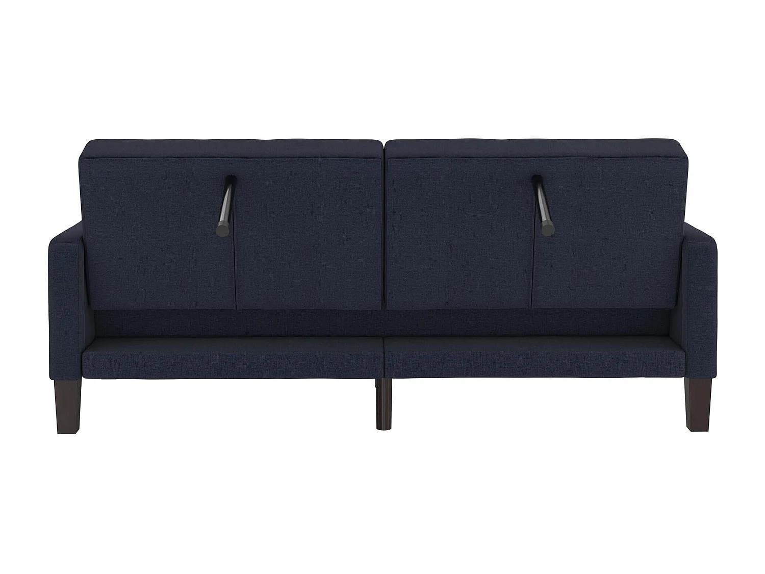 Porter | Canapé lit 3 places en lin bleu marine