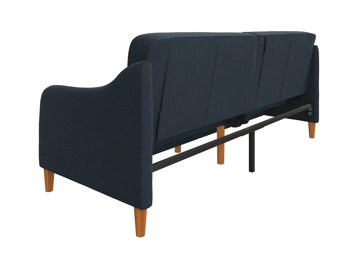 Jasper | Canapé lit 3 places en lin bleu marine