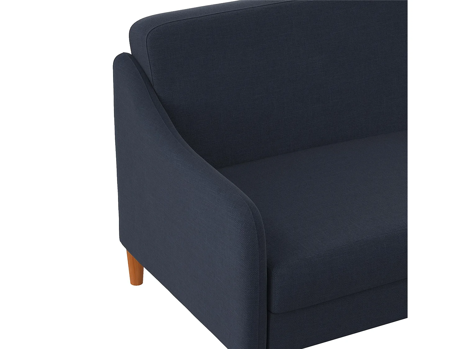 Jasper | Canapé lit 3 places en lin bleu marine