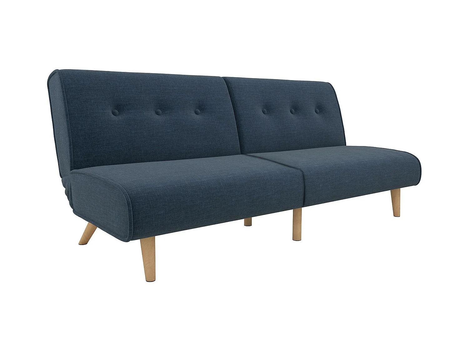 Slaapbank 3 zitplaatsen n Linnen Blauw