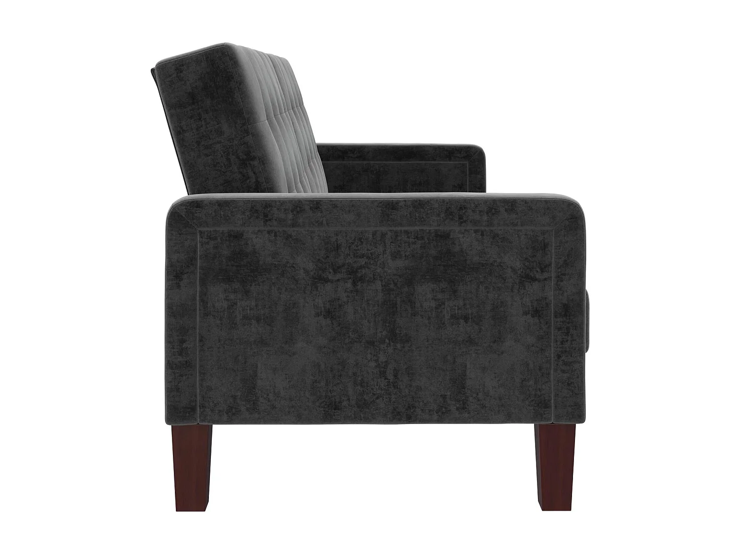 Porter | Canapé-lit 3 places en gris velours