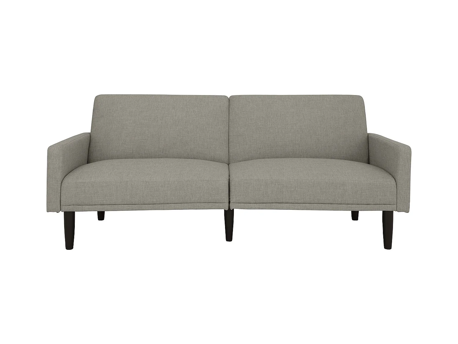 Canapé-lit 3 places en gris lin