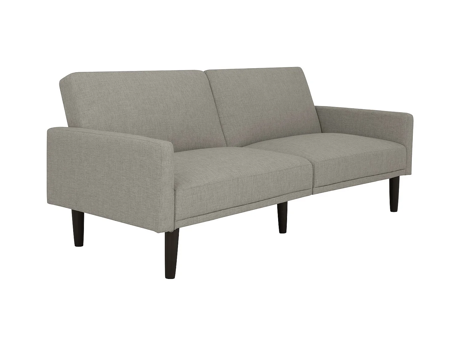 Canapé-lit 3 places en gris lin