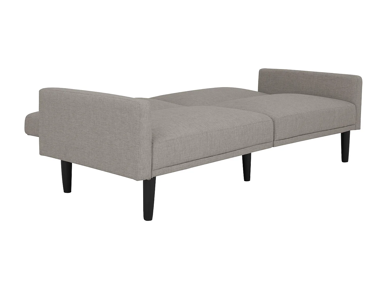 Canapé-lit 3 places en gris lin