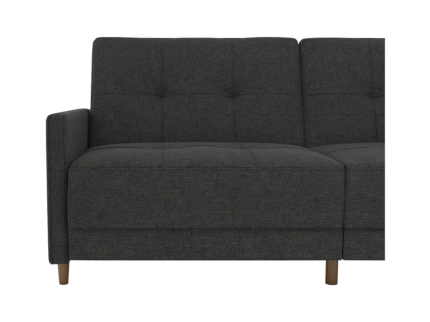 Andora | Canapé-lit 3 places en gris lin