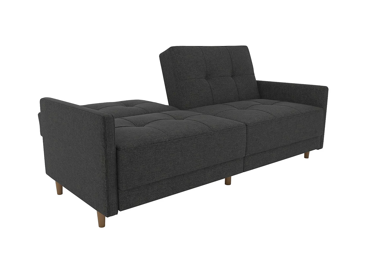 Andora | Canapé-lit 3 places en gris lin