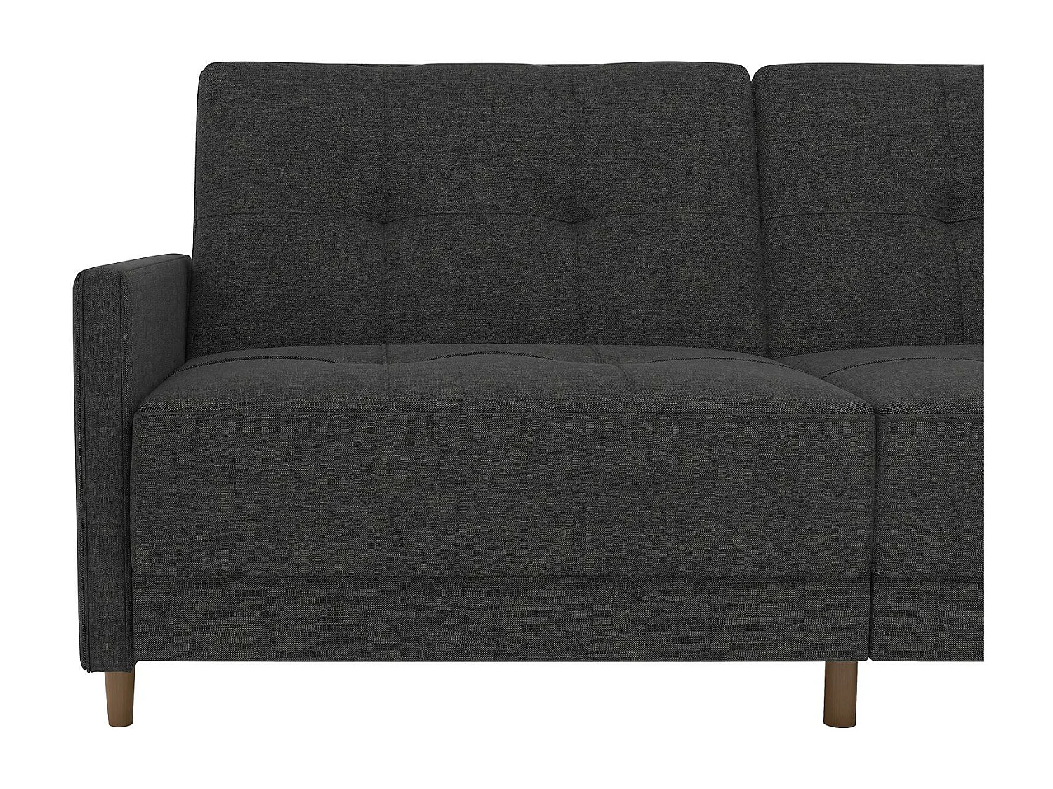 Andora | Canapé-lit 3 places en gris lin