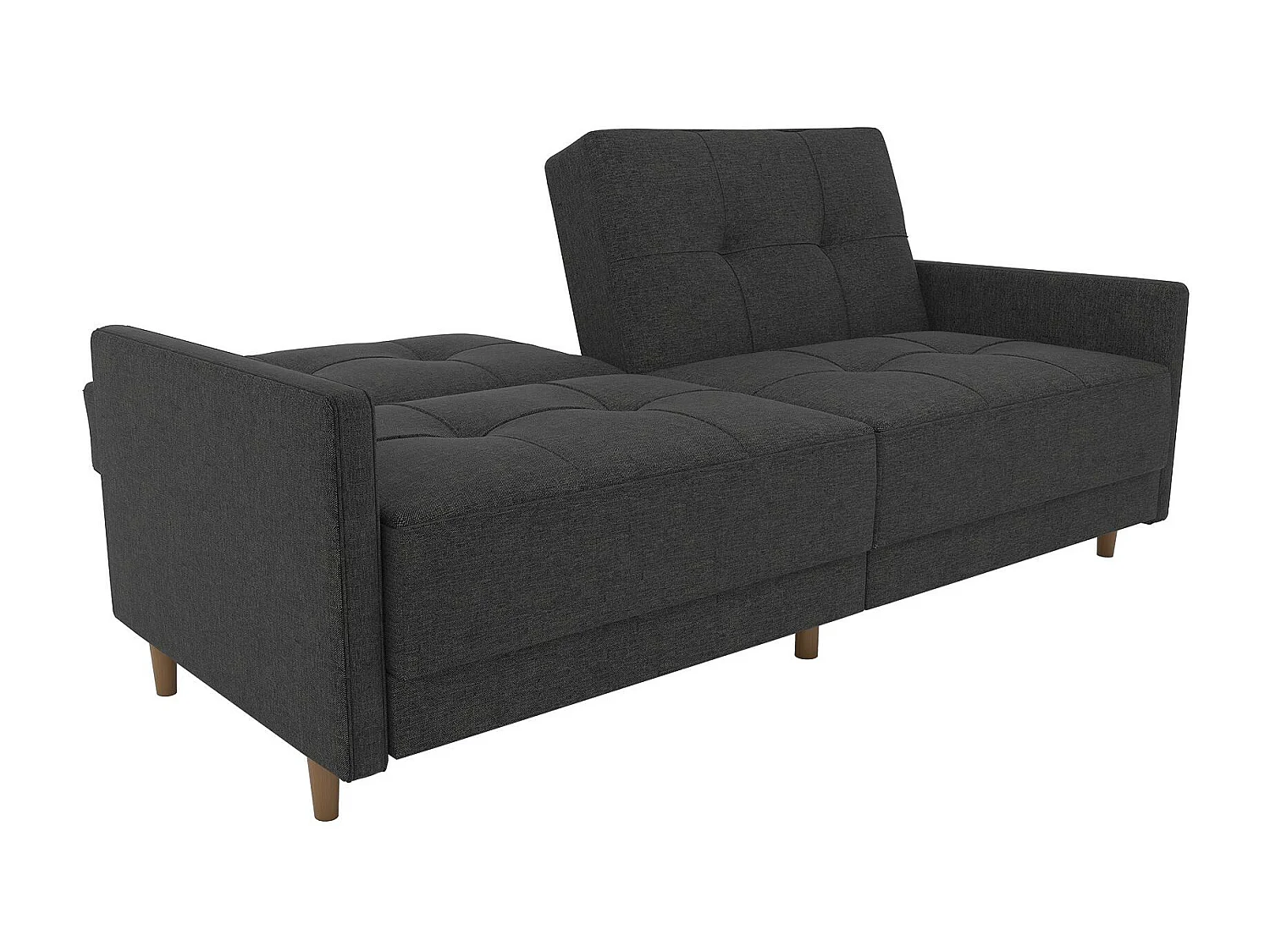 Andora | Canapé-lit 3 places en gris lin