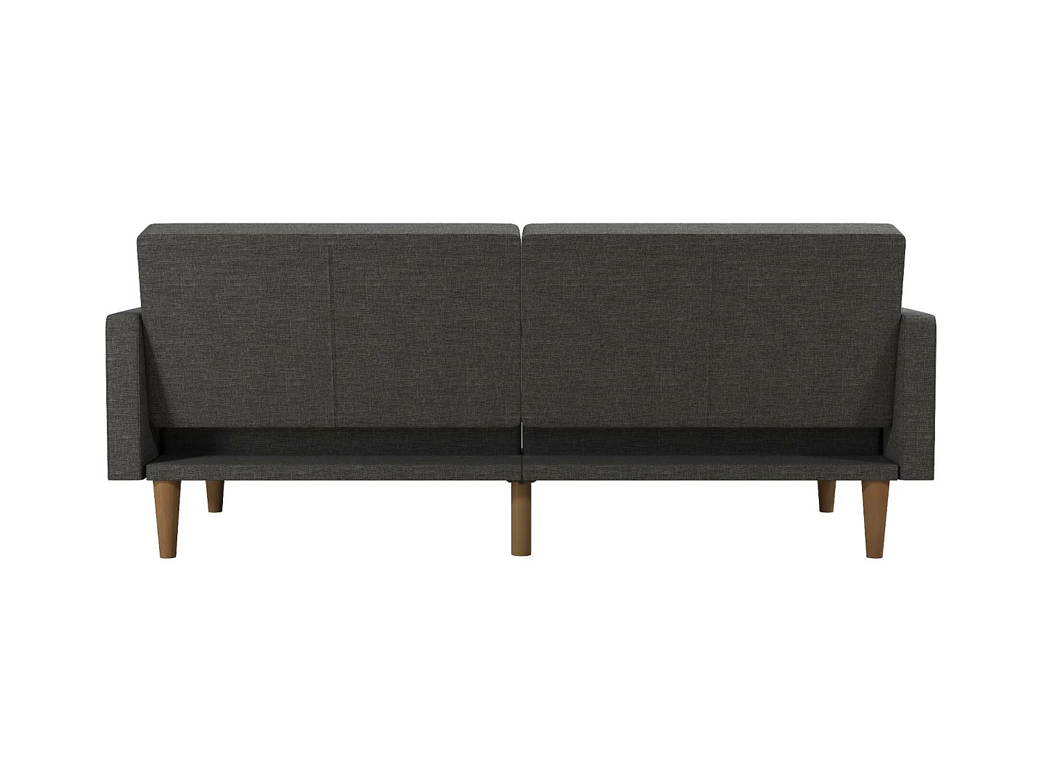 Slaapbank 3 zitplaatsen in Linnen Grijs