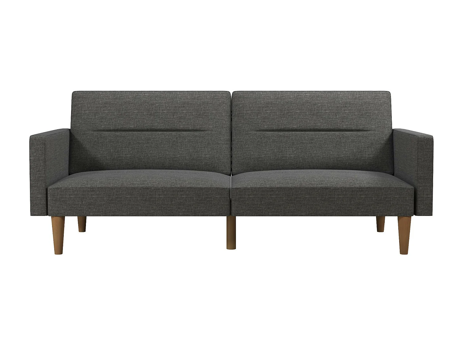 Slaapbank 3 zitplaatsen in Linnen Grijs