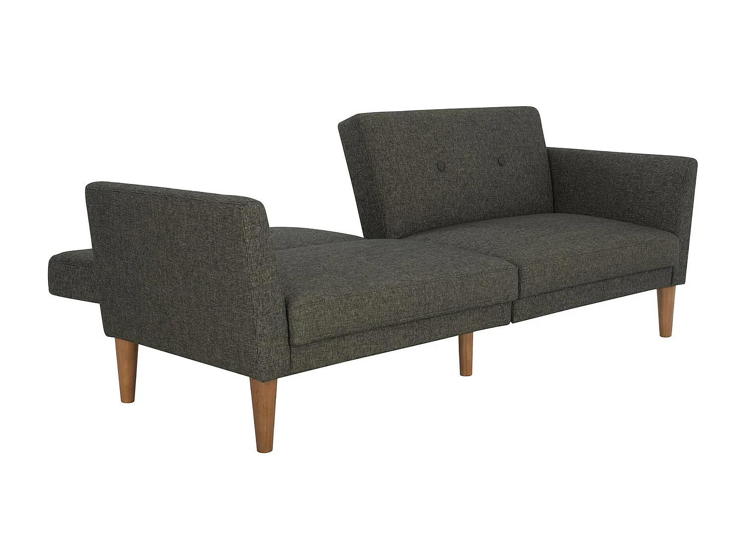 Regal | Canapé-lit 3 places en gris lin