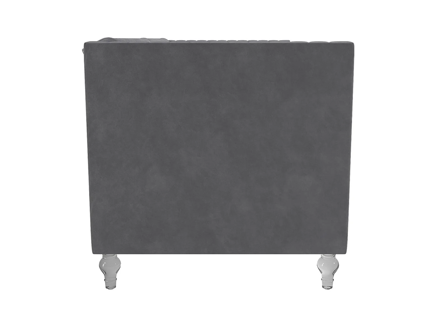 Arabelle | Canapé-lit 3 places en gris velours