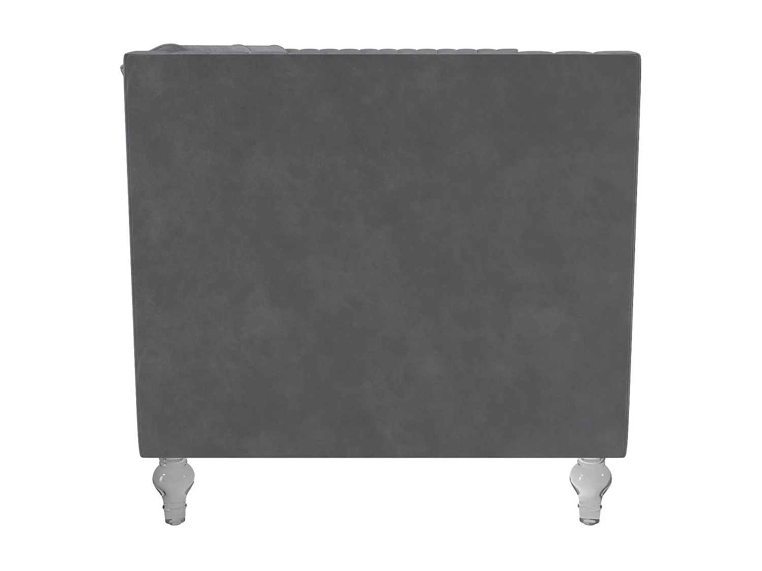 Arabelle | Canapé-lit 3 places en gris velours