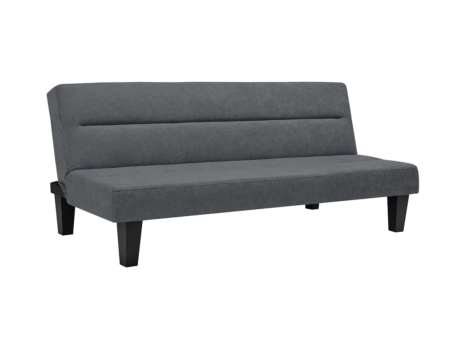 Kebo | Canapé-lit 3 places en microfibre gris