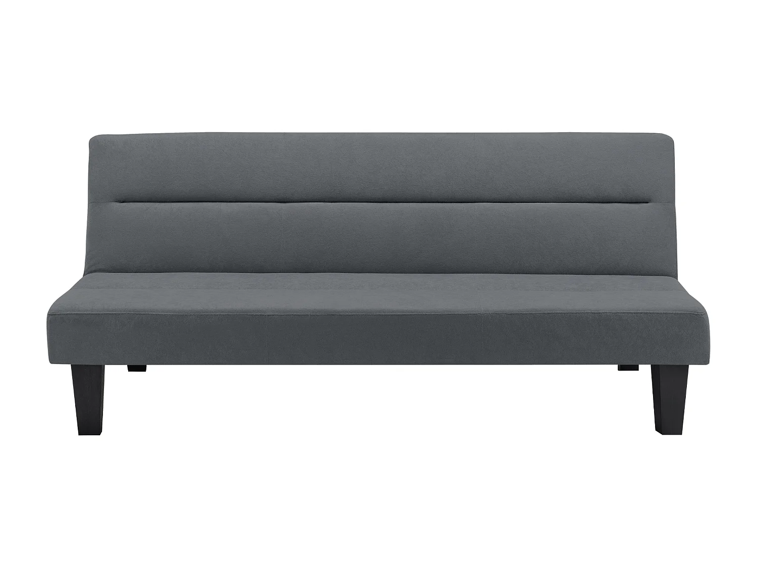 Kebo | Canapé-lit 3 places en microfibre gris