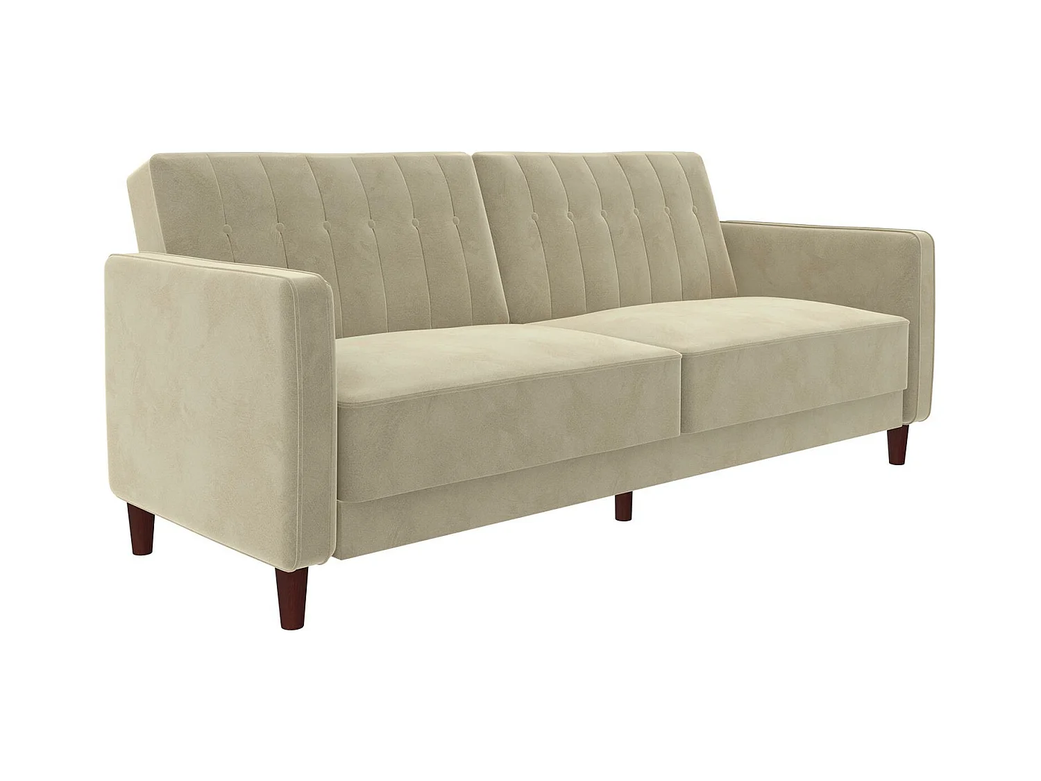 Schlafsofa 2 Sitze in Samt