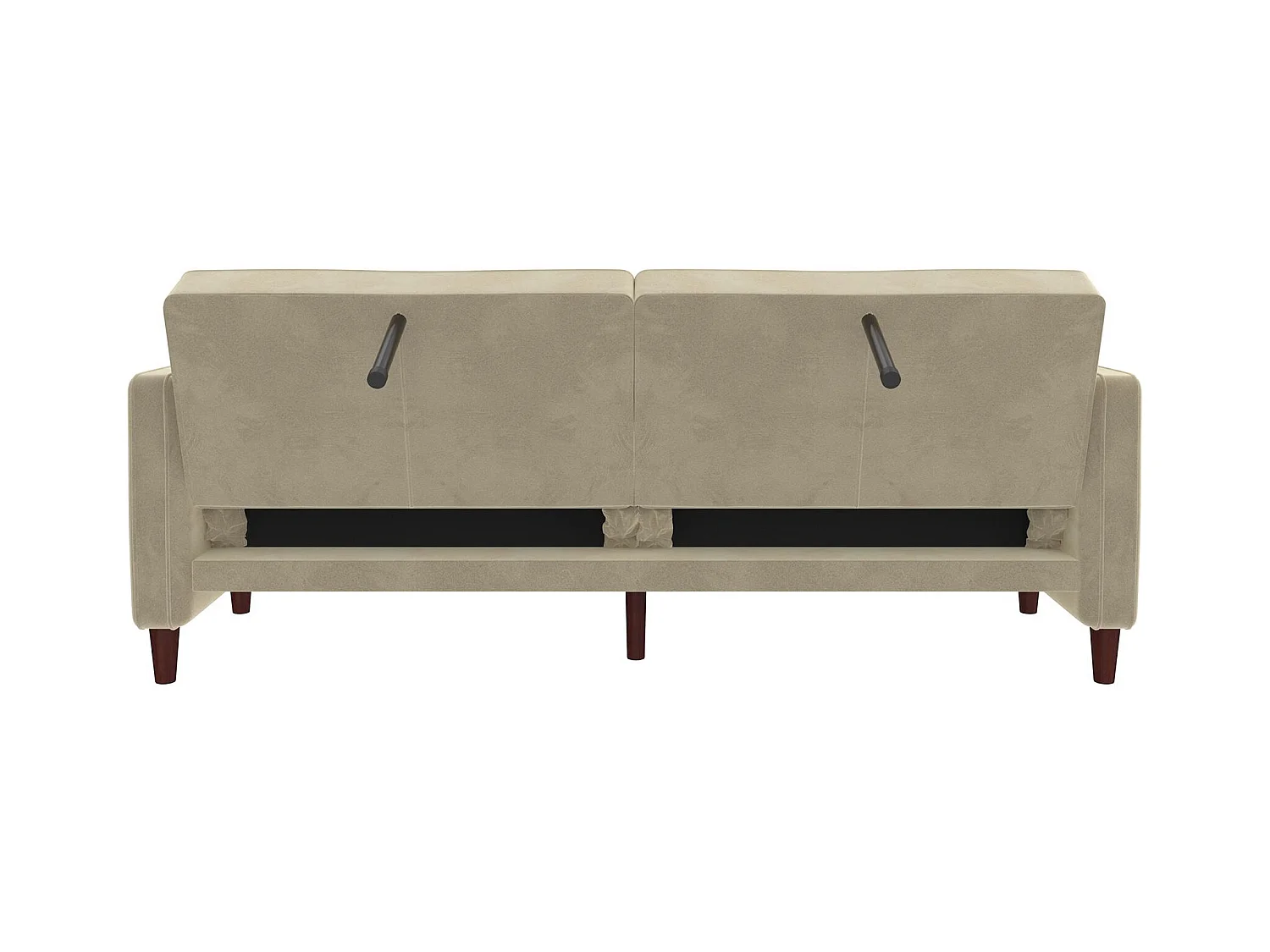 Schlafsofa 2 Sitze in Samt