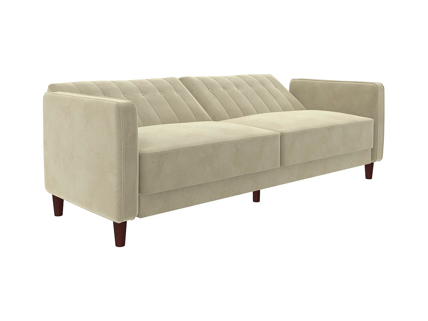 Schlafsofa 2 Sitze in Samt