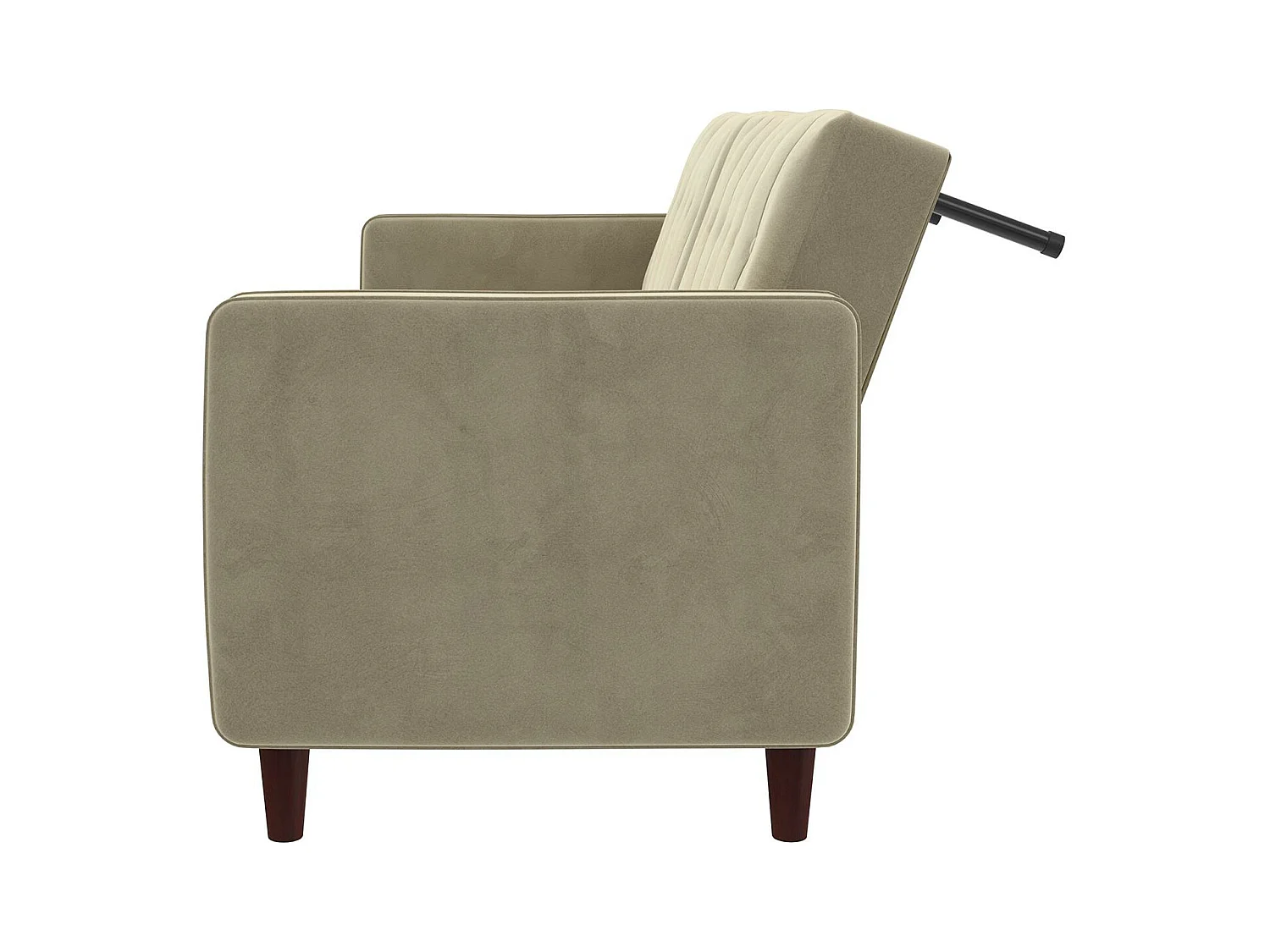 Schlafsofa 2 Sitze in Samt