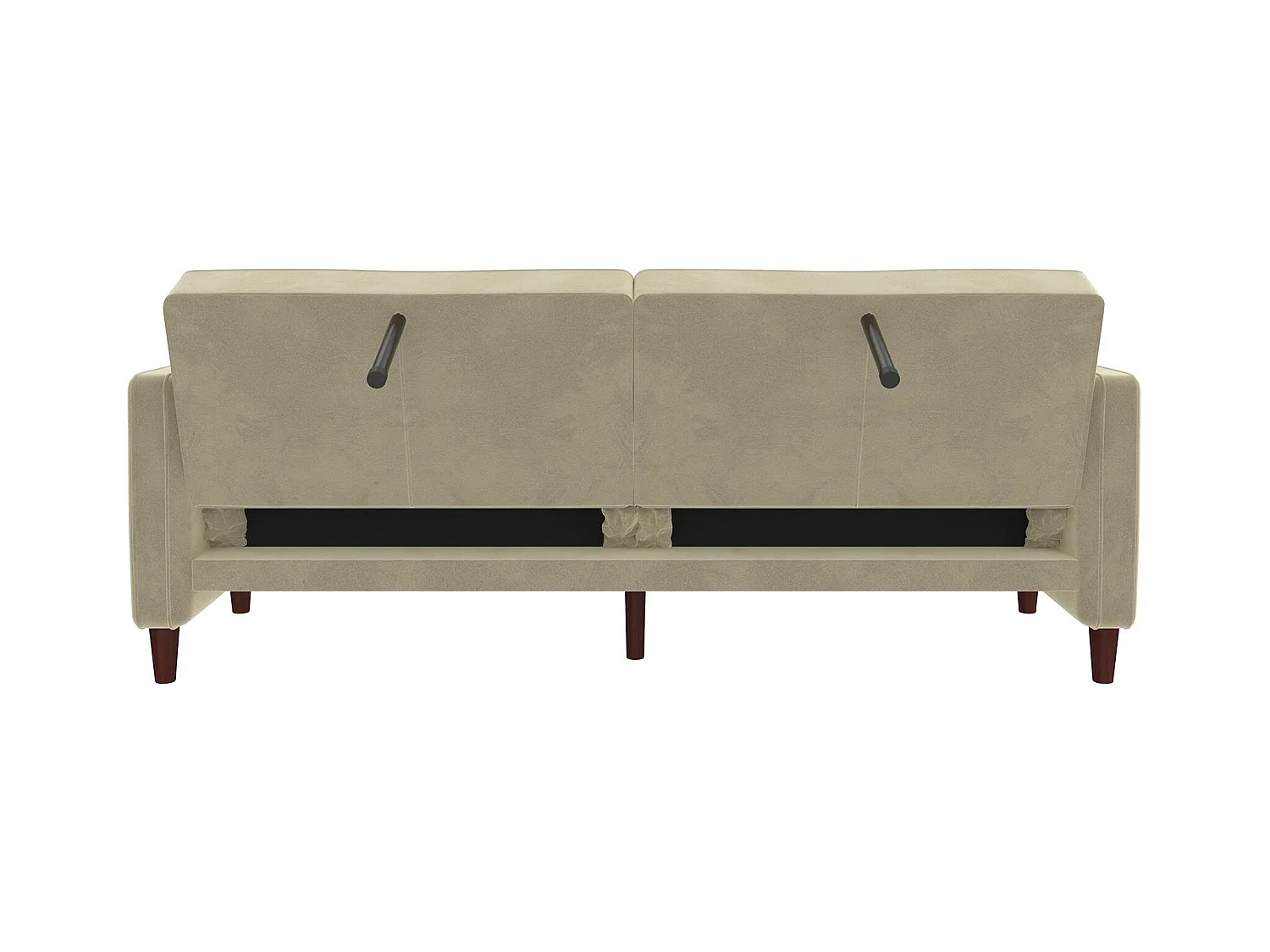 Schlafsofa 2 Sitze in Samt