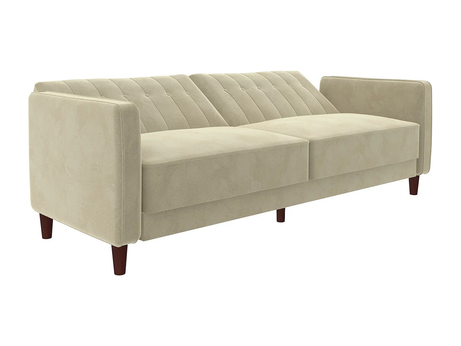 Pin Tufted | Canapé-lit 2 places en velours