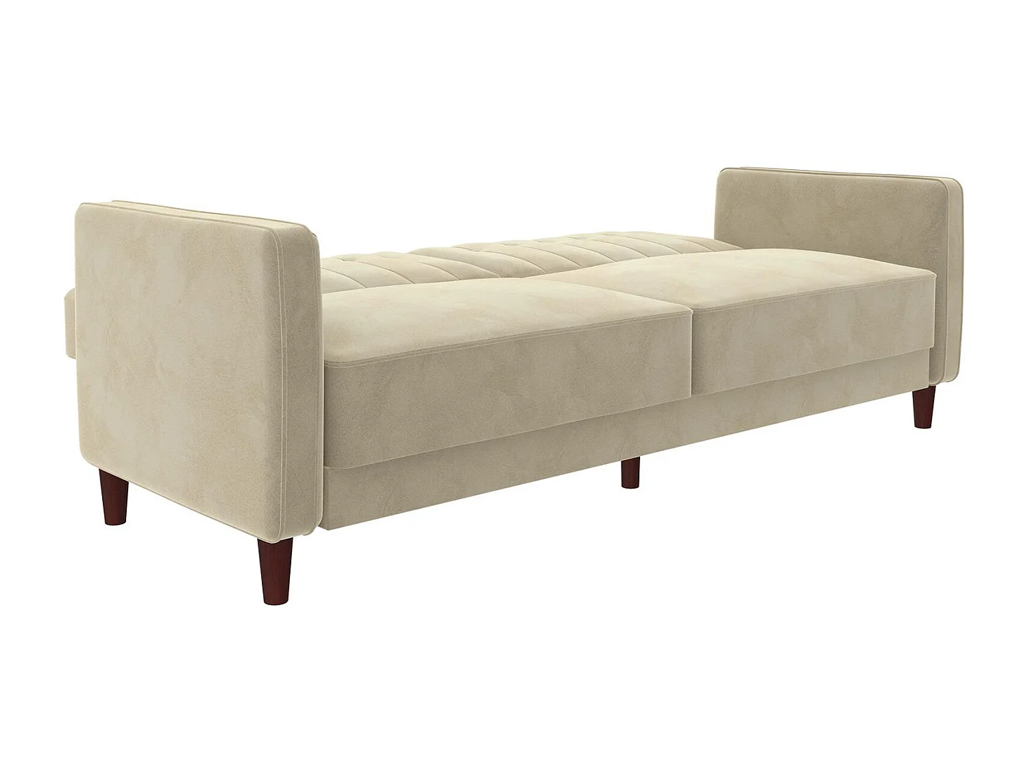 Pin Tufted | Canapé-lit 2 places en velours