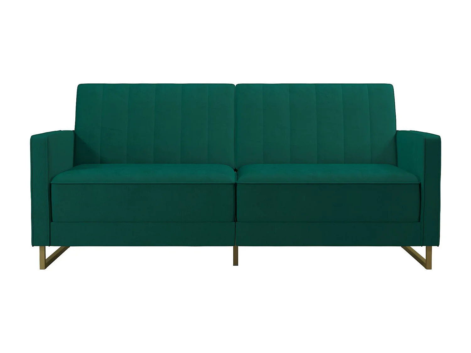 Skylar | Canapé lit 3 places en velours Vert