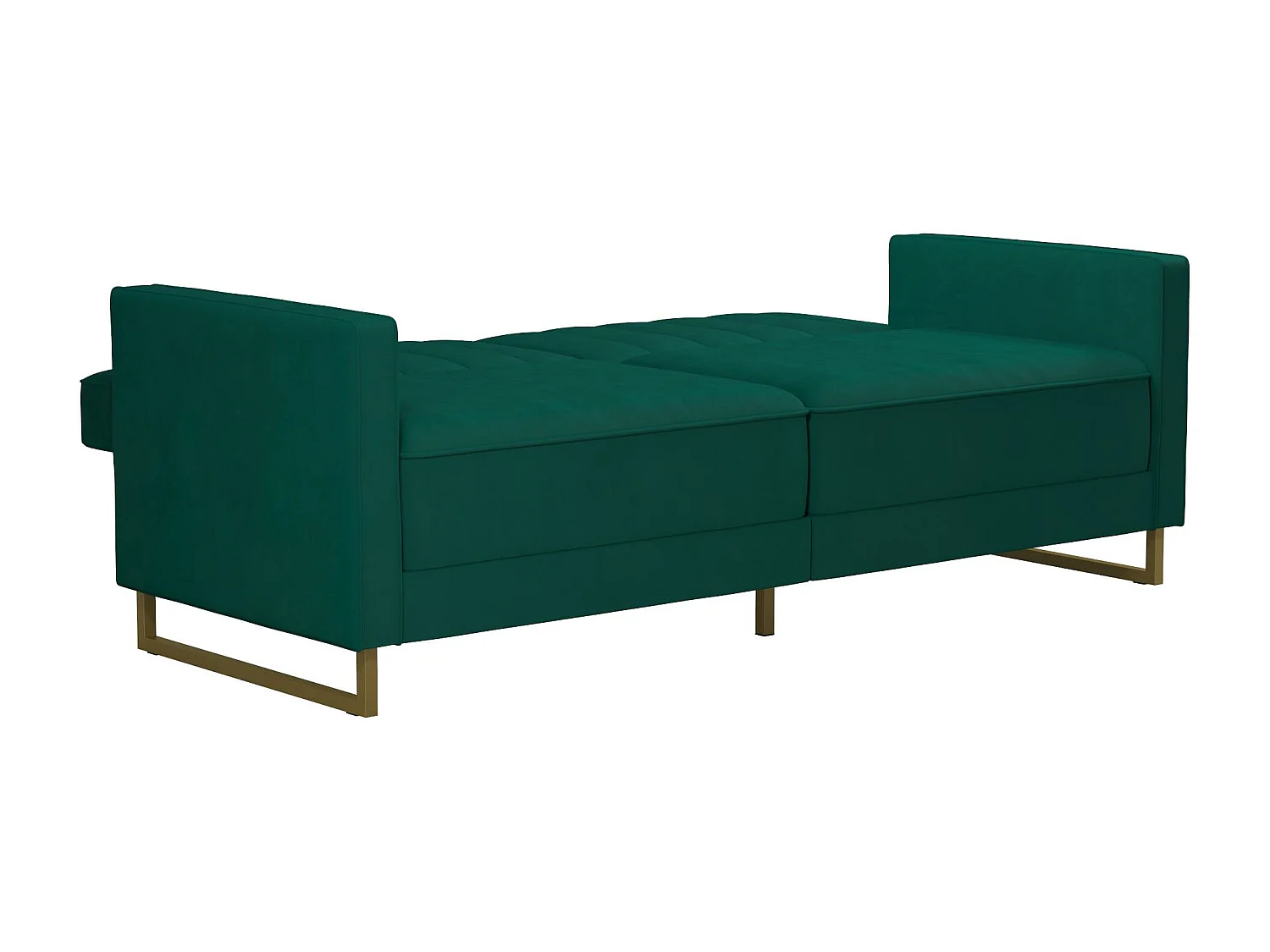 Skylar | Canapé lit 3 places en velours Vert