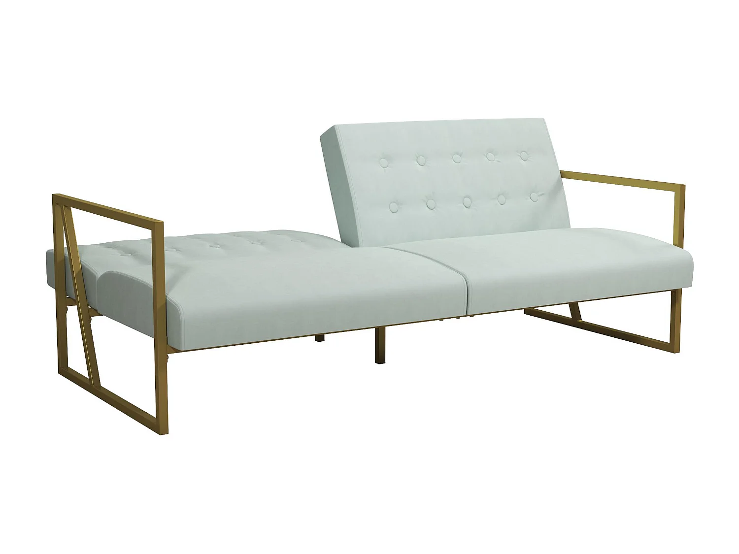 Lexington | Canapé-lit 3 places en velours Bleached Teal