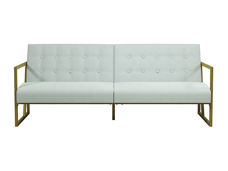 Lexington | Canapé-lit 3 places en velours Bleached Teal