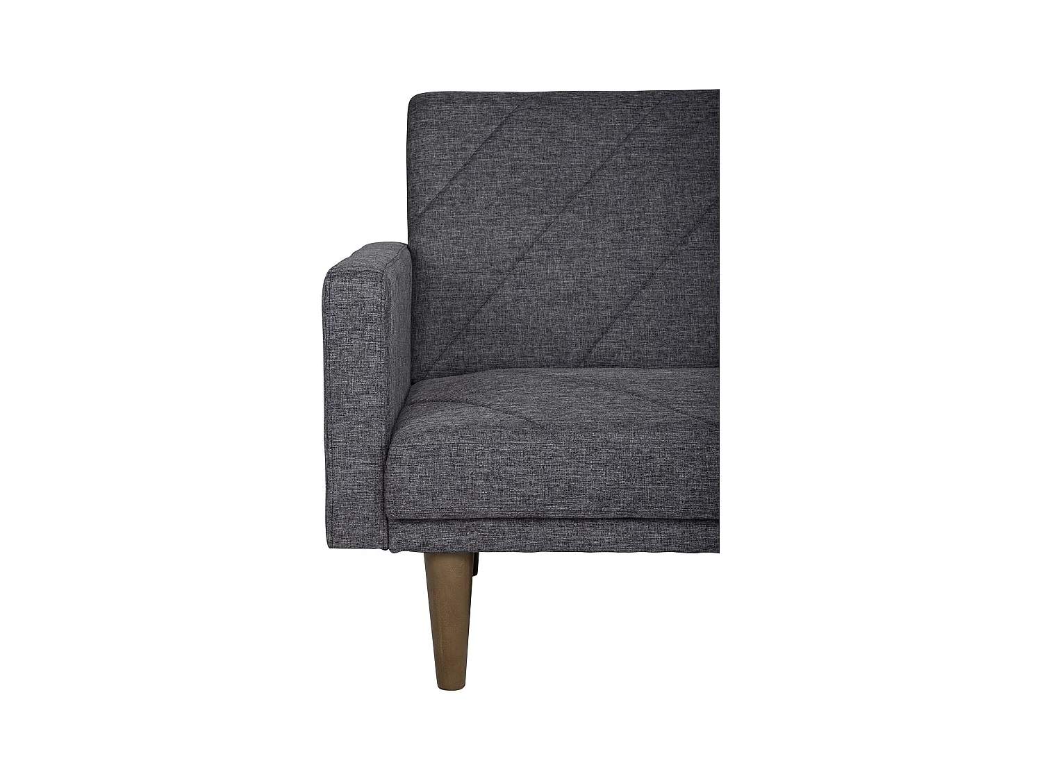 Paxson | Canapé-lit 2 places en gris lin