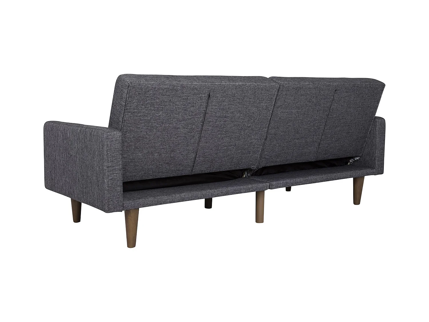 Paxson | Canapé-lit 2 places en gris lin