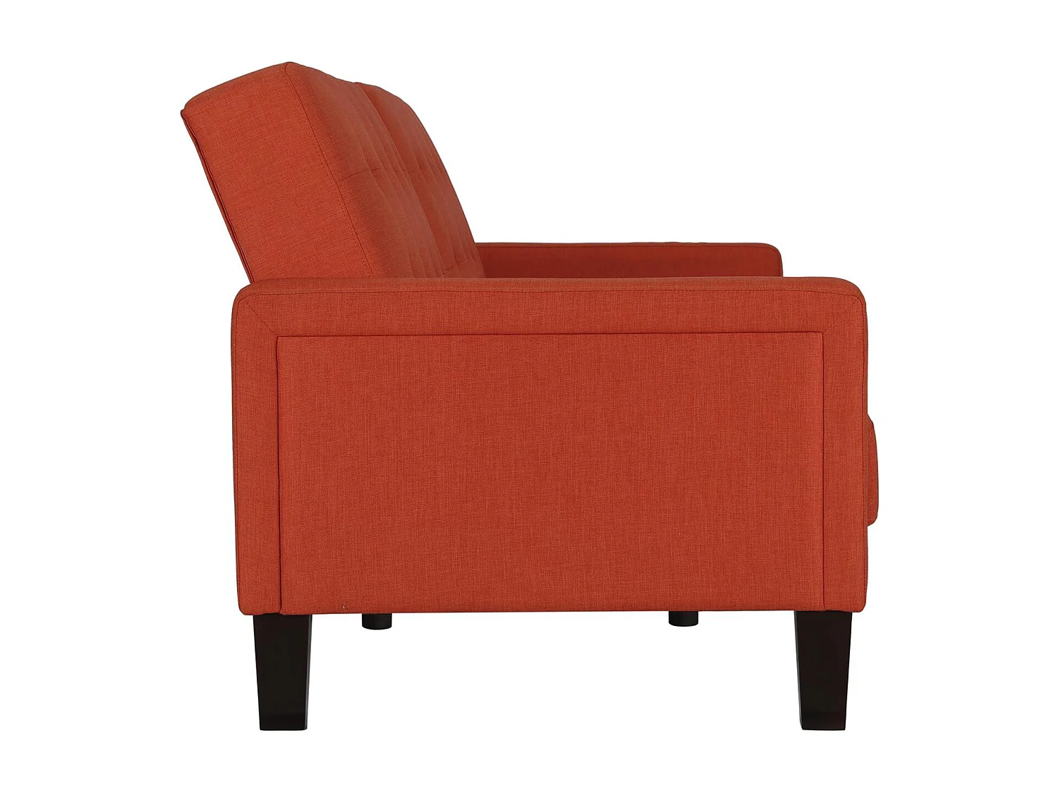 Porter | Canapé-lit 3 places en lin orange