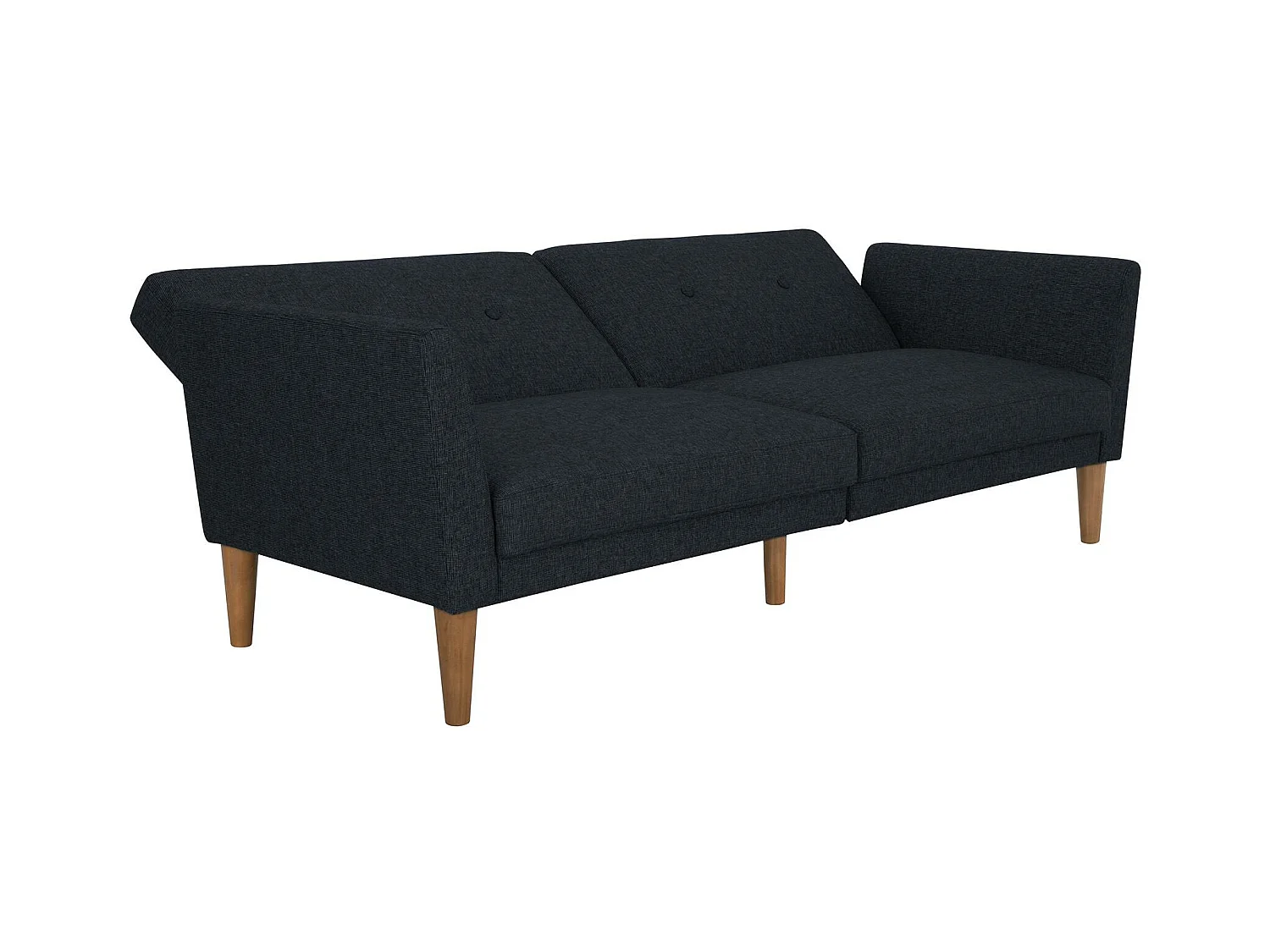 Regal | Canapé-lit 3 places, bleu lin