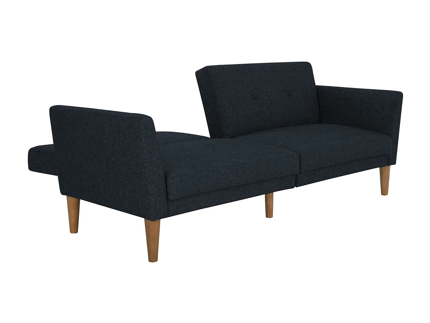 Regal | Canapé-lit 3 places, bleu lin