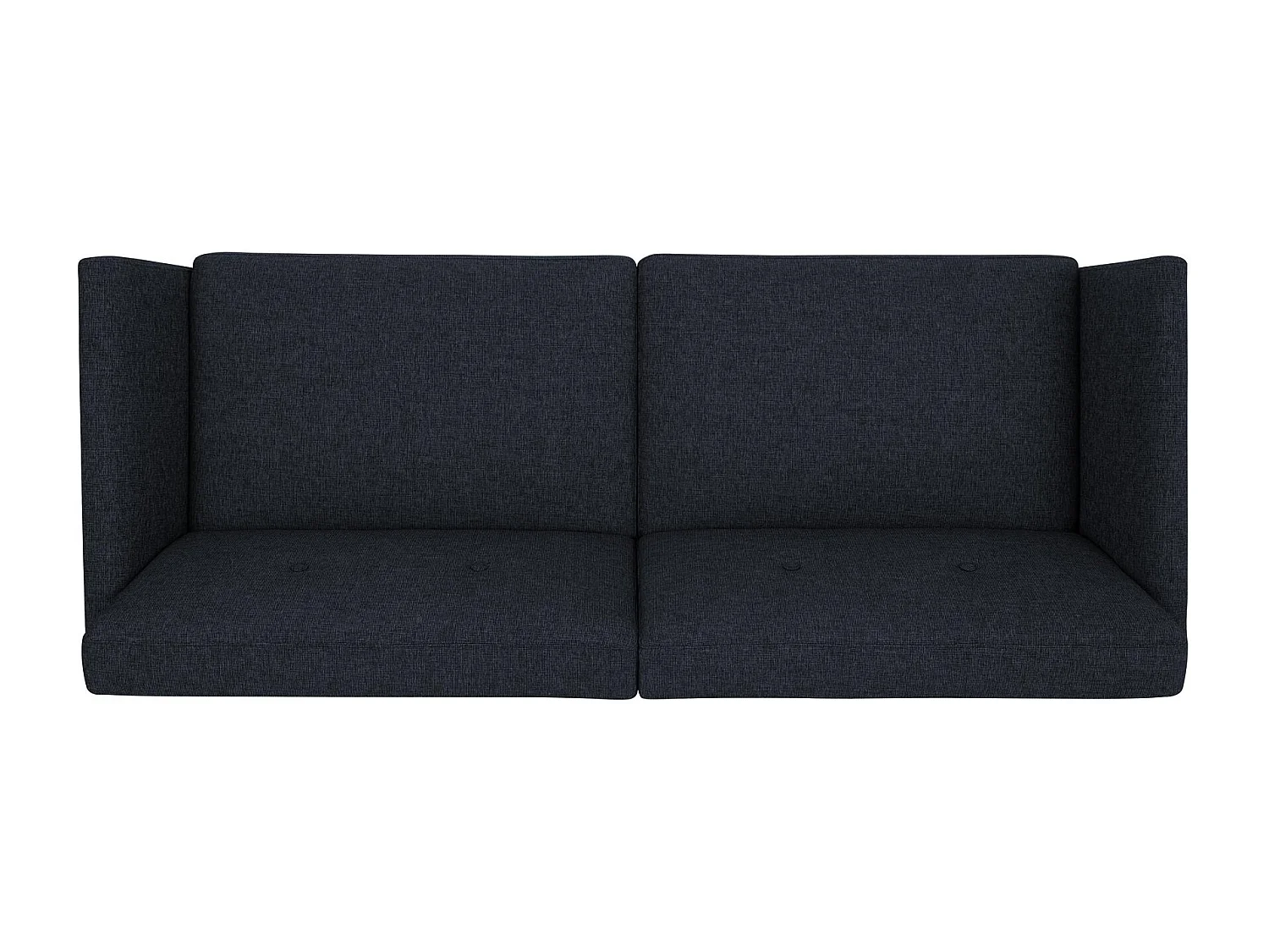 Regal | Canapé-lit 3 places, bleu lin