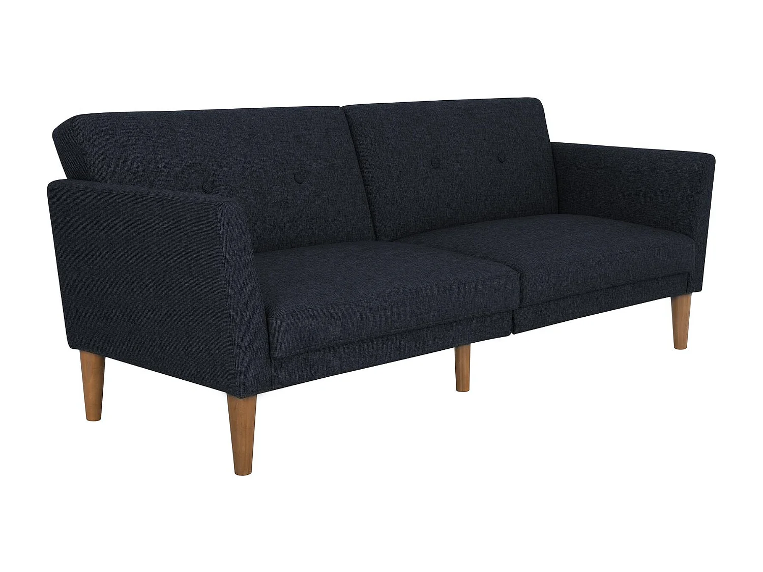 Regal | Canapé-lit 3 places, bleu lin