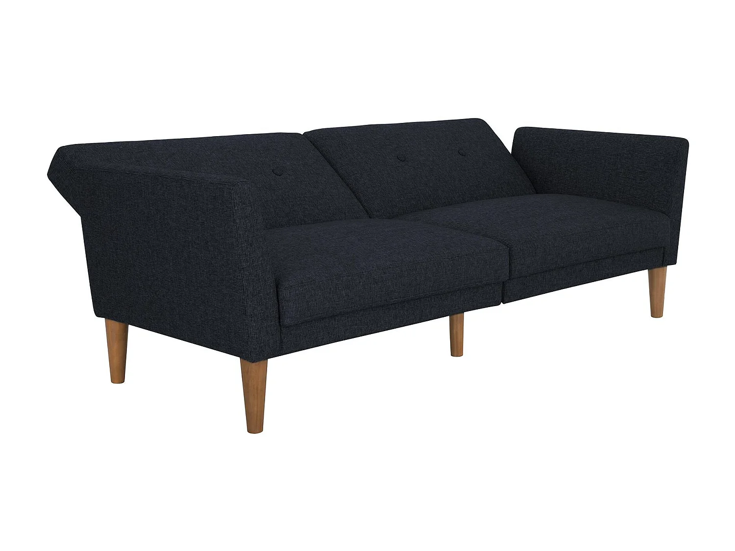 Regal | Canapé-lit 3 places, bleu lin