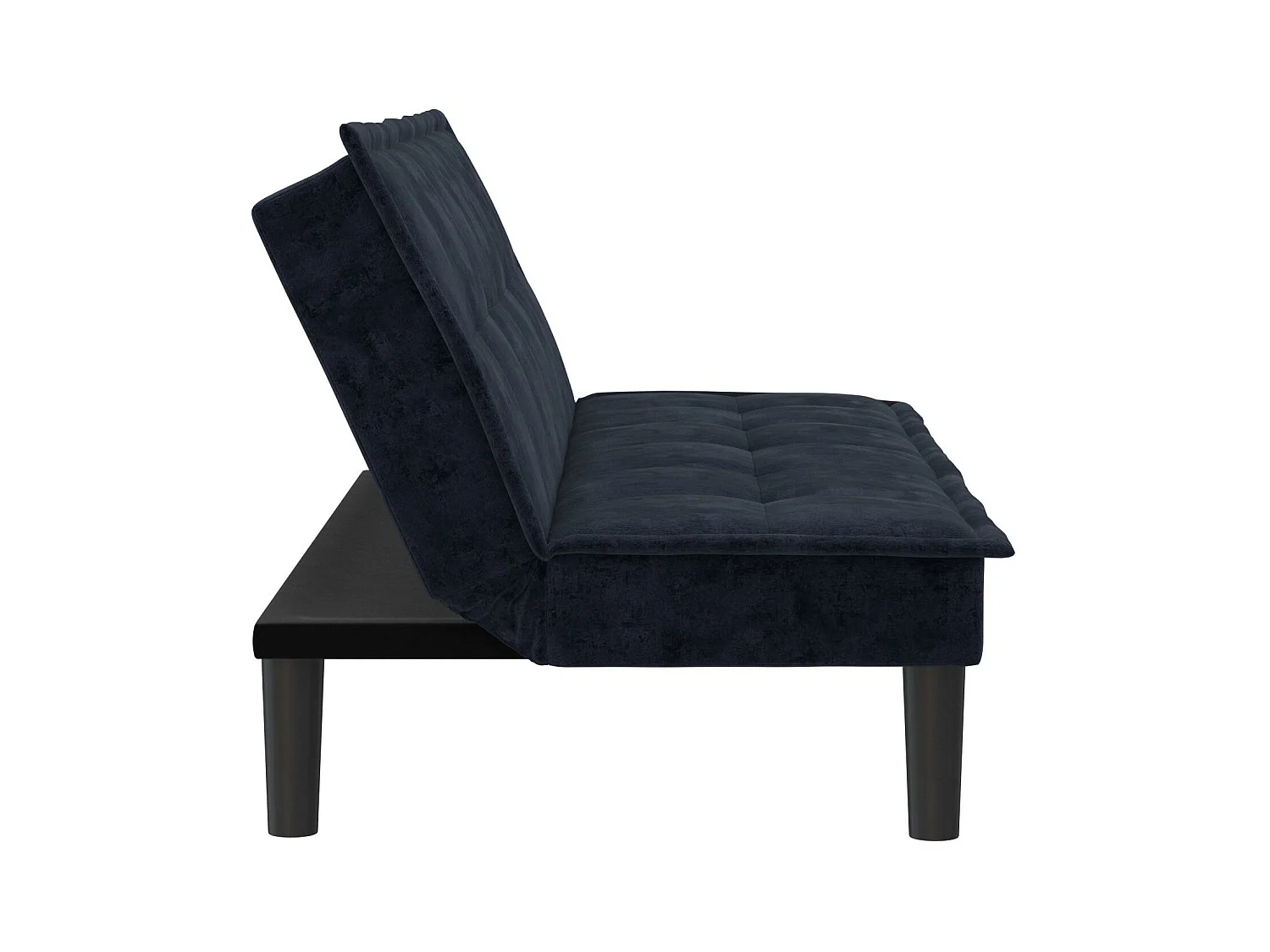 Otis | Canapé-lit 3 places en microfibre bleu