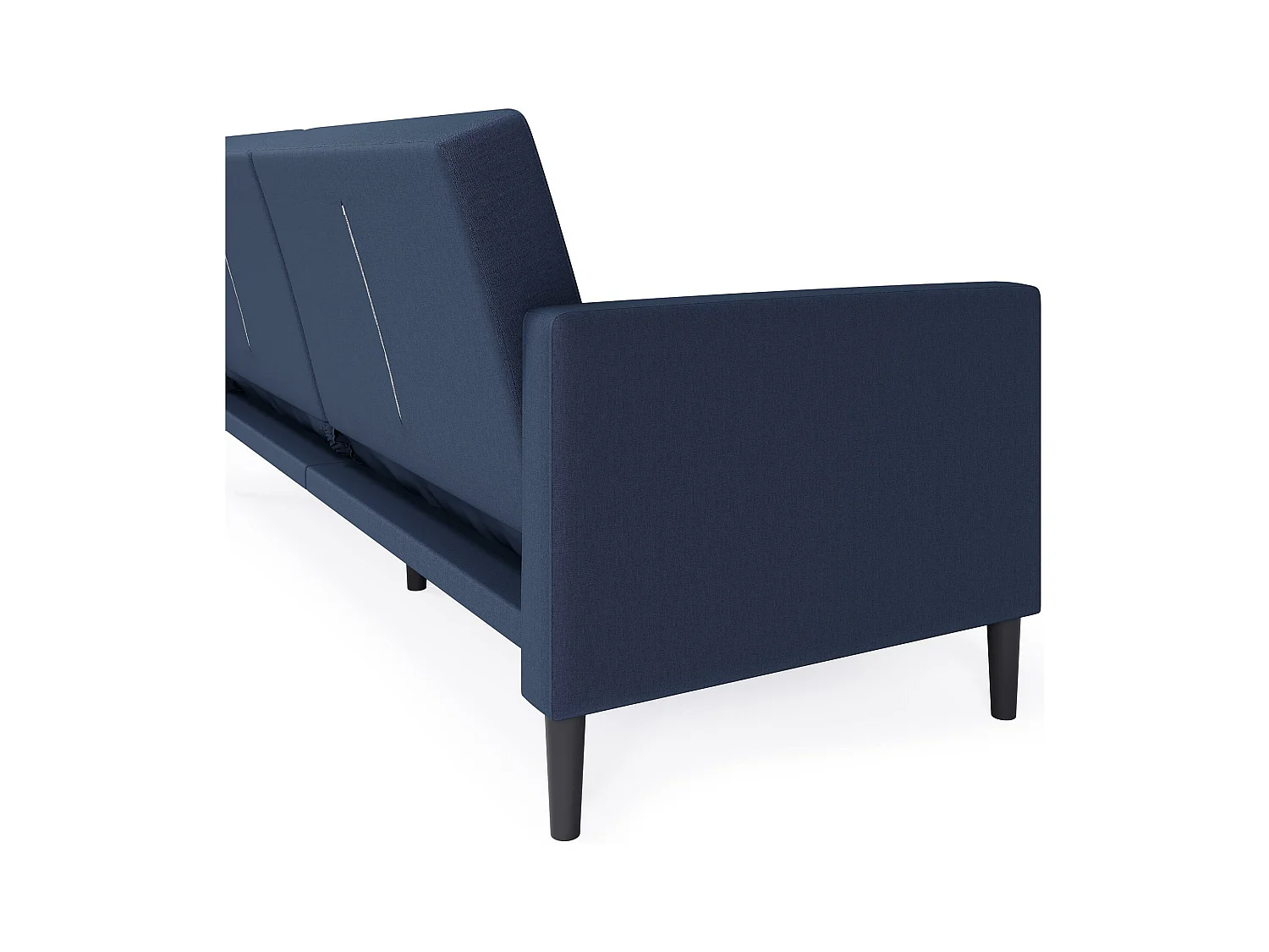 Divano 3 posti in tessuto Navy