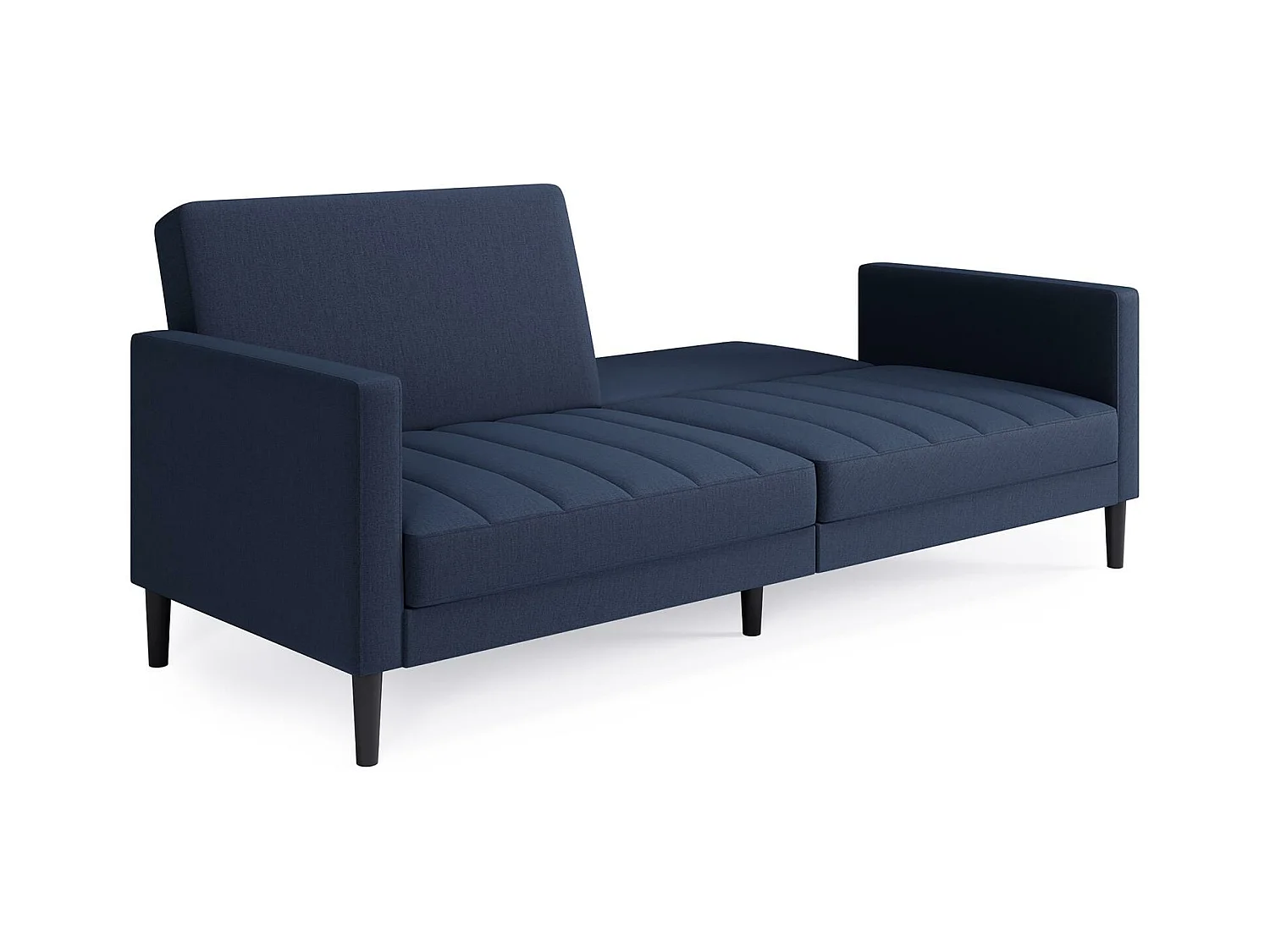 Divano 3 posti in tessuto Navy