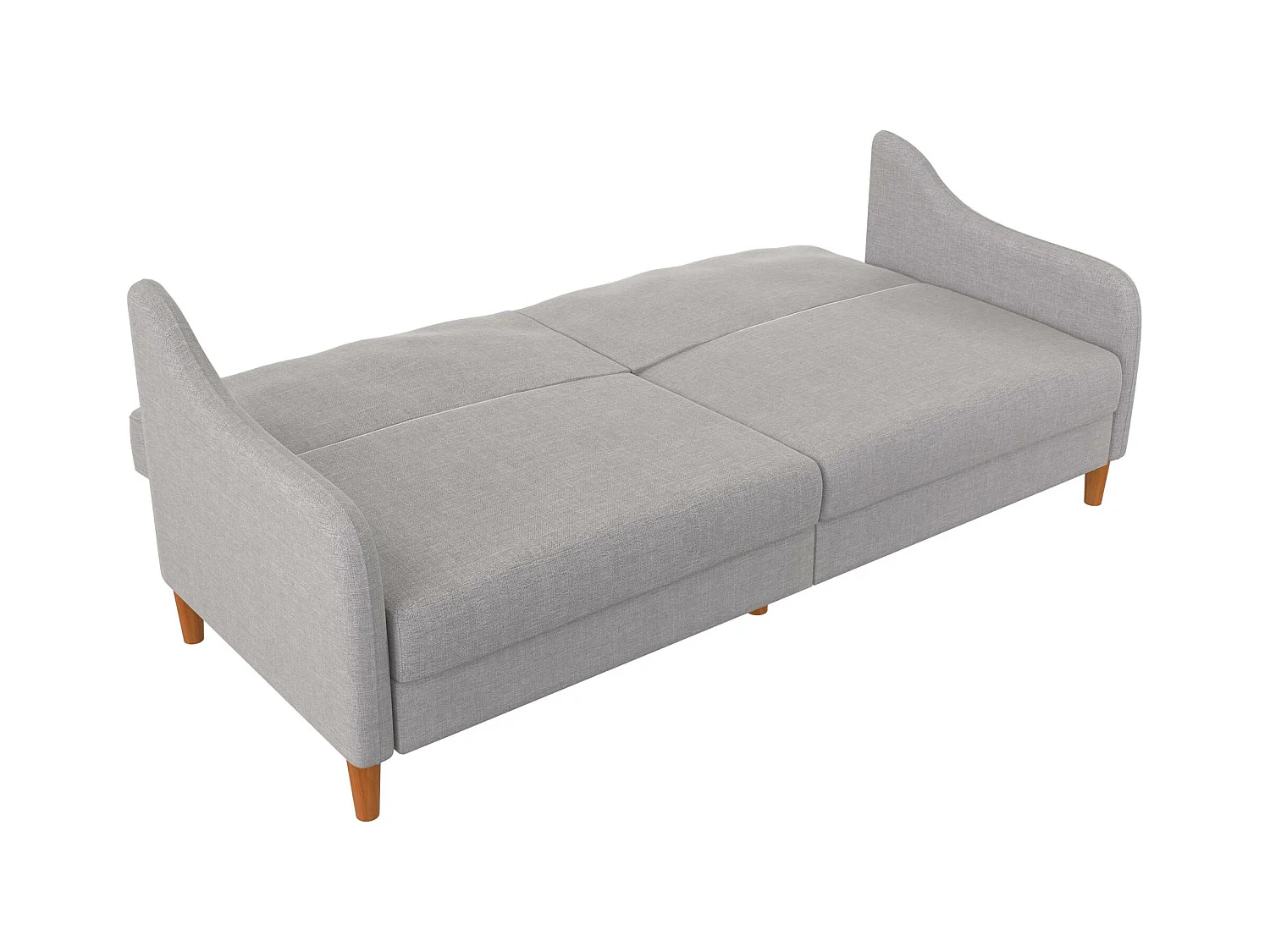 Jasper | Canapé-lit 3 places en gris lin