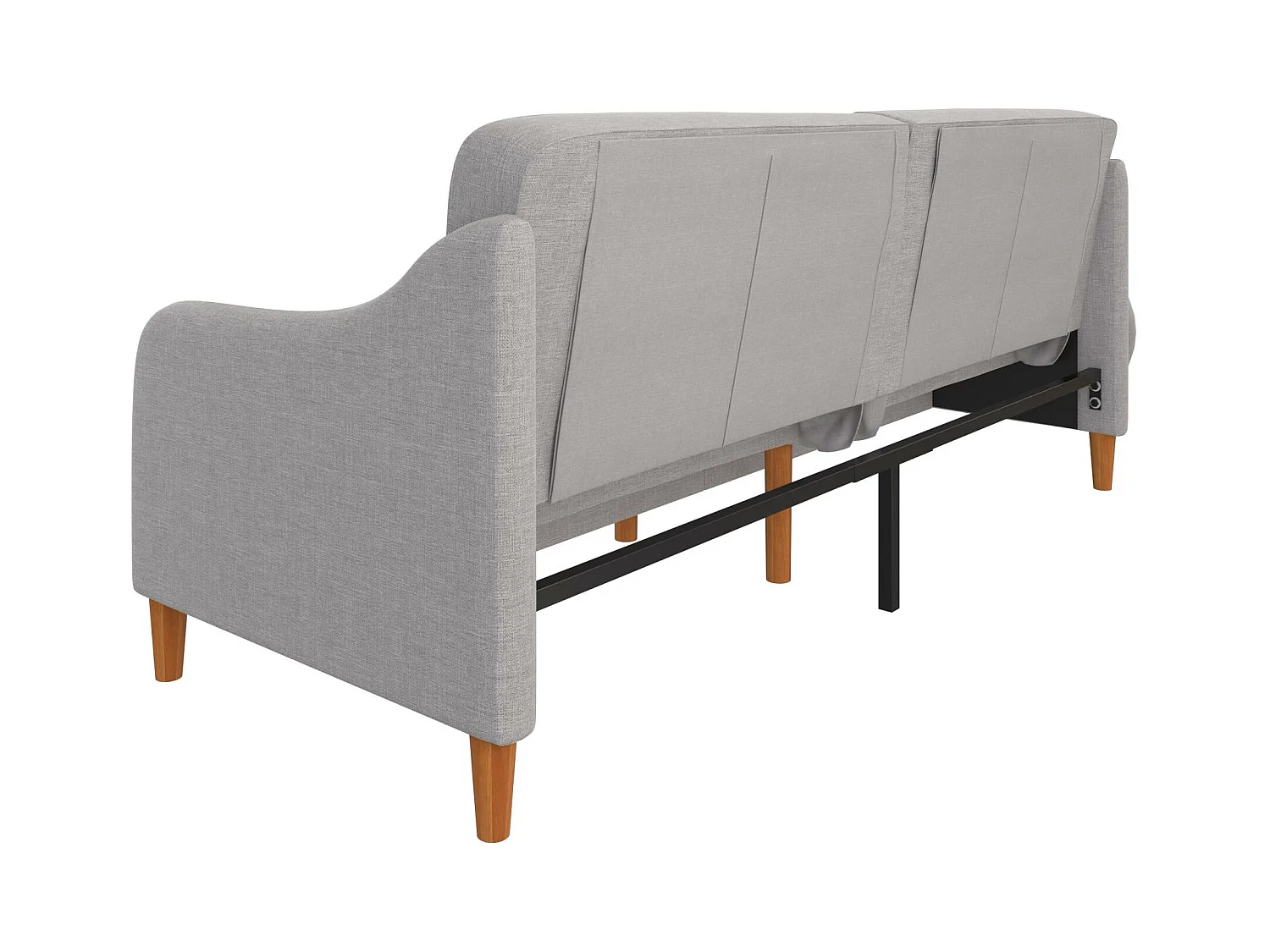 Jasper | Canapé-lit 3 places en gris lin