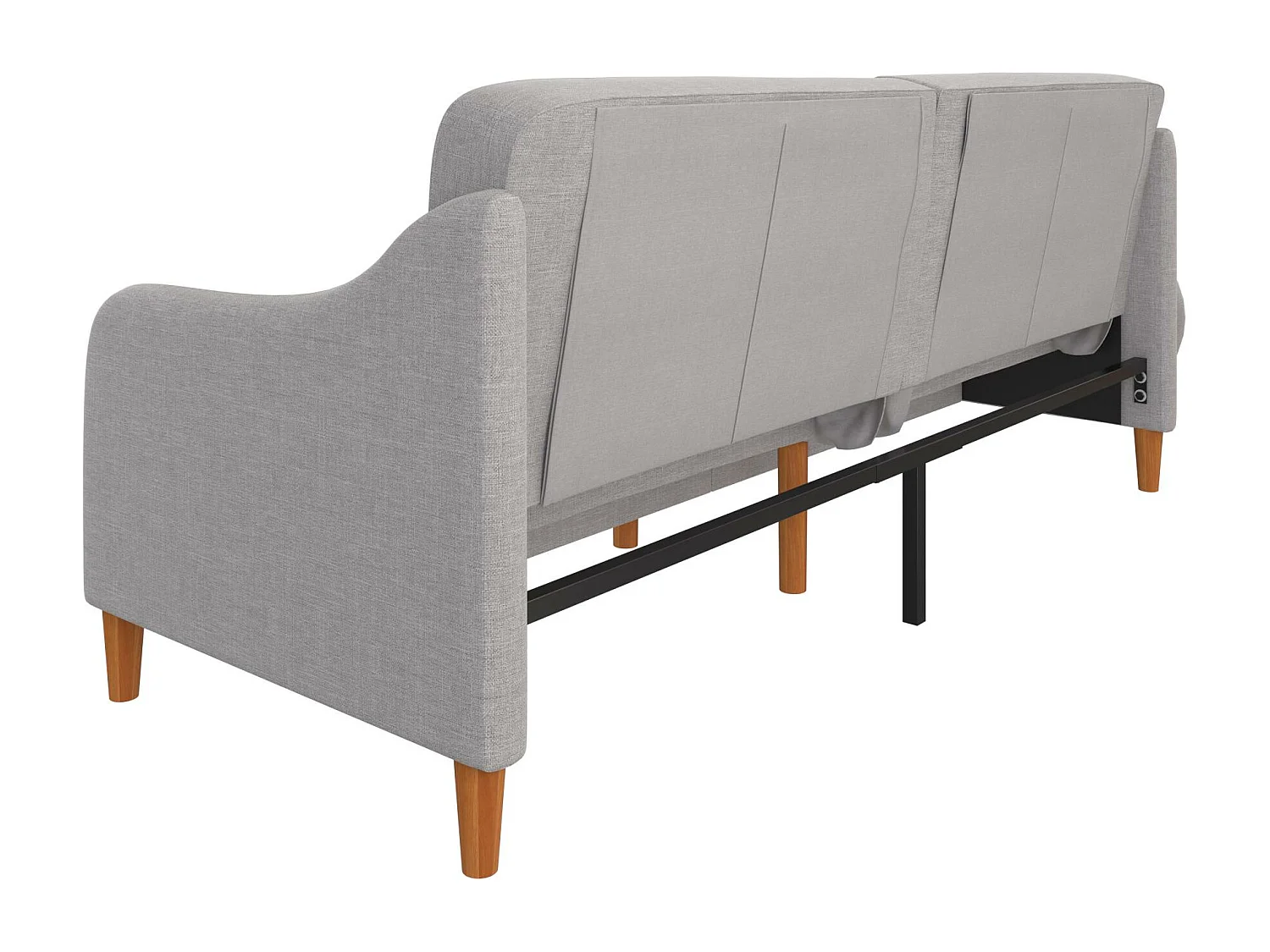 Jasper | Canapé-lit 3 places en gris lin