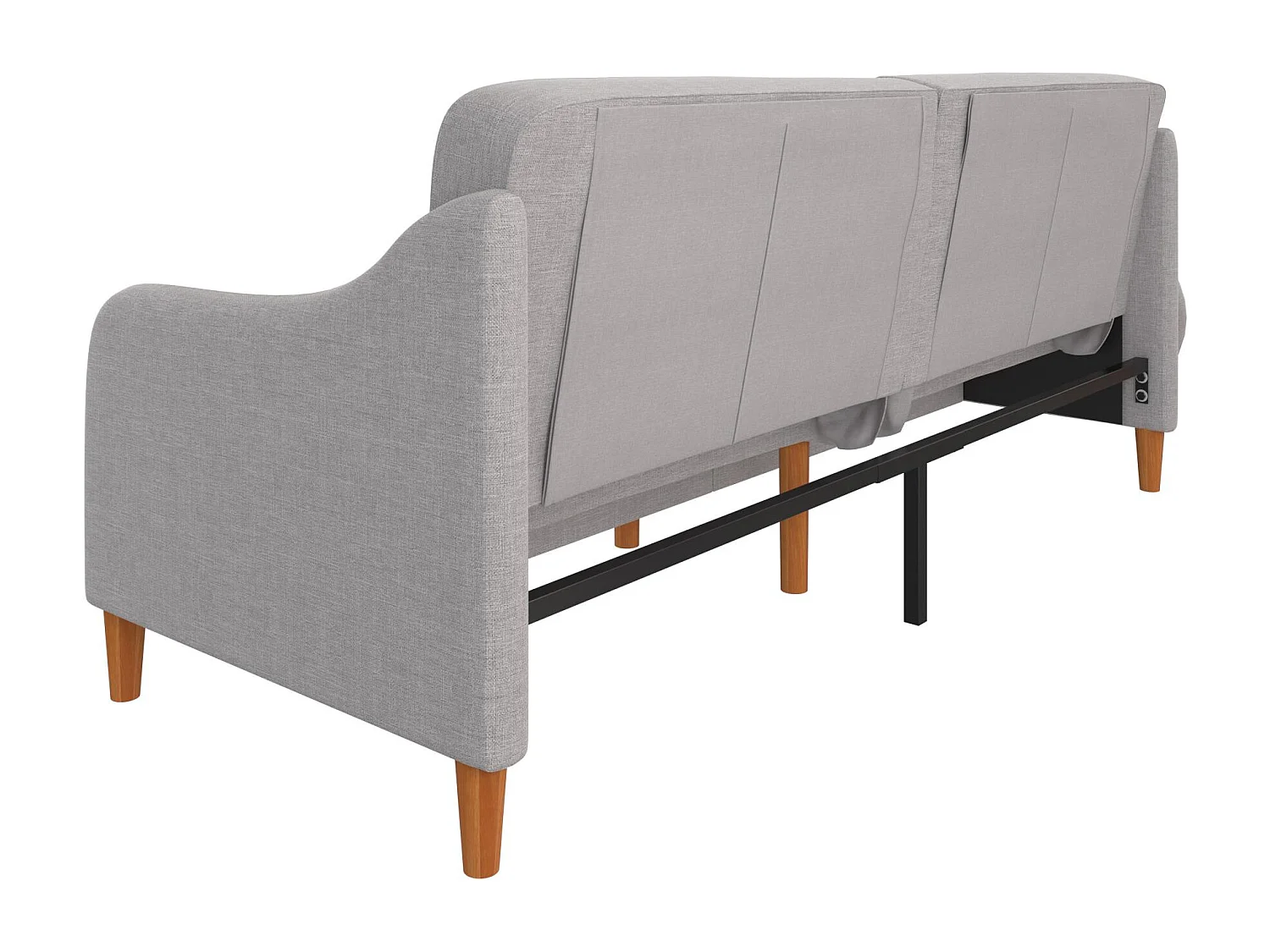 Jasper | Canapé-lit 3 places en gris lin