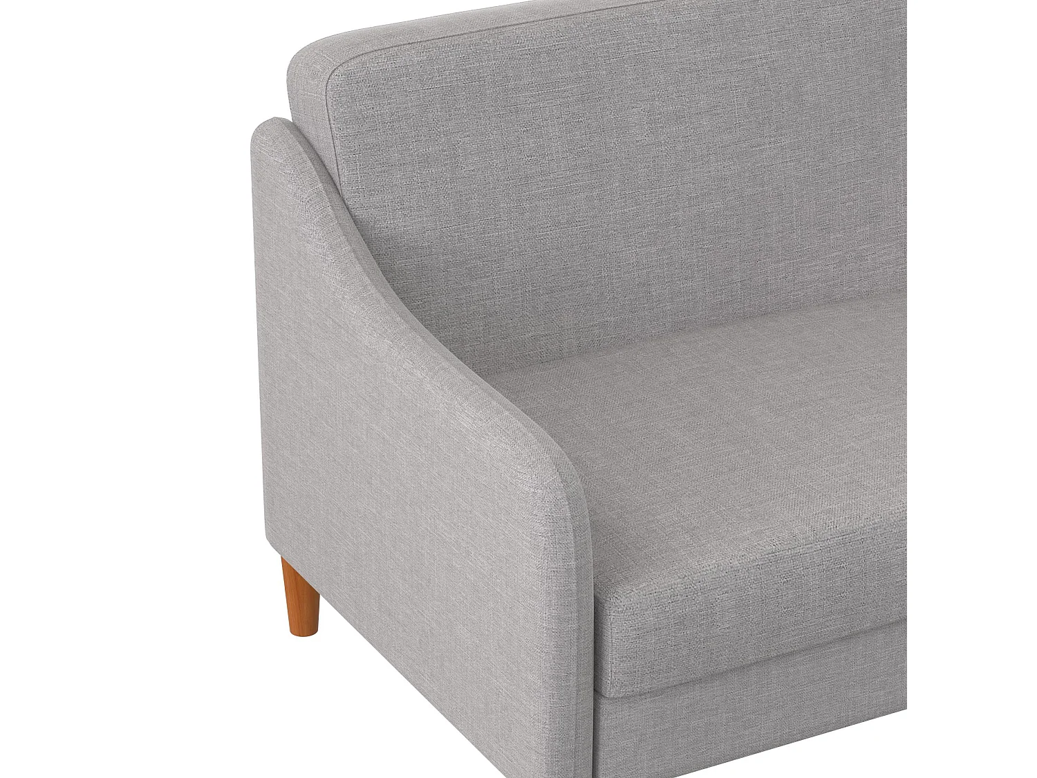 Jasper | Canapé-lit 3 places en gris lin