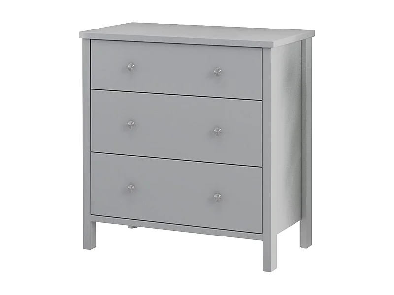 Tico | Table de nuit avec 1 tiroir et 1 porte en Marron clair