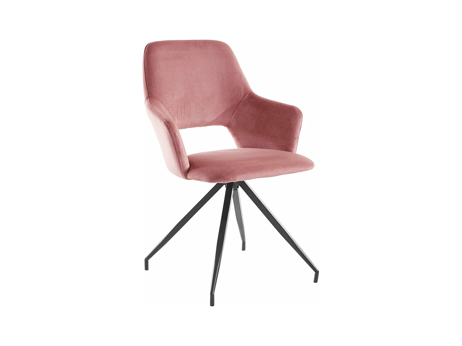 Tracy | Fauteuil en velours Rosa, 2 pièces